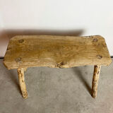 Wooden bench