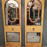 Pair of mirror panels