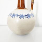 Vase, cruche Saint Uze en faïence "terre d'acier"