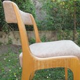 Series of 4 scandinavian chairs
