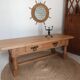 Table basse de ferme en chêne massif