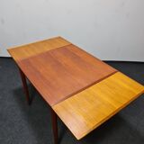 Danish design teak dining table by Poul Hundevad