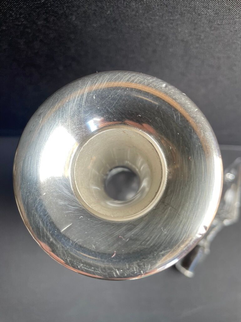 Large decanter - Louis Philippe - Strong crystal and silver