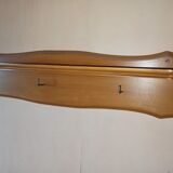 Étagère accroche casseroles en bois