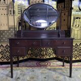 English mahogany hairdresser