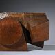 Wood sculpture by Kou Wakabayashi, Japan, circa 1970.