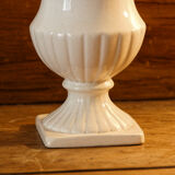Ancient Medici vase in white porcelain