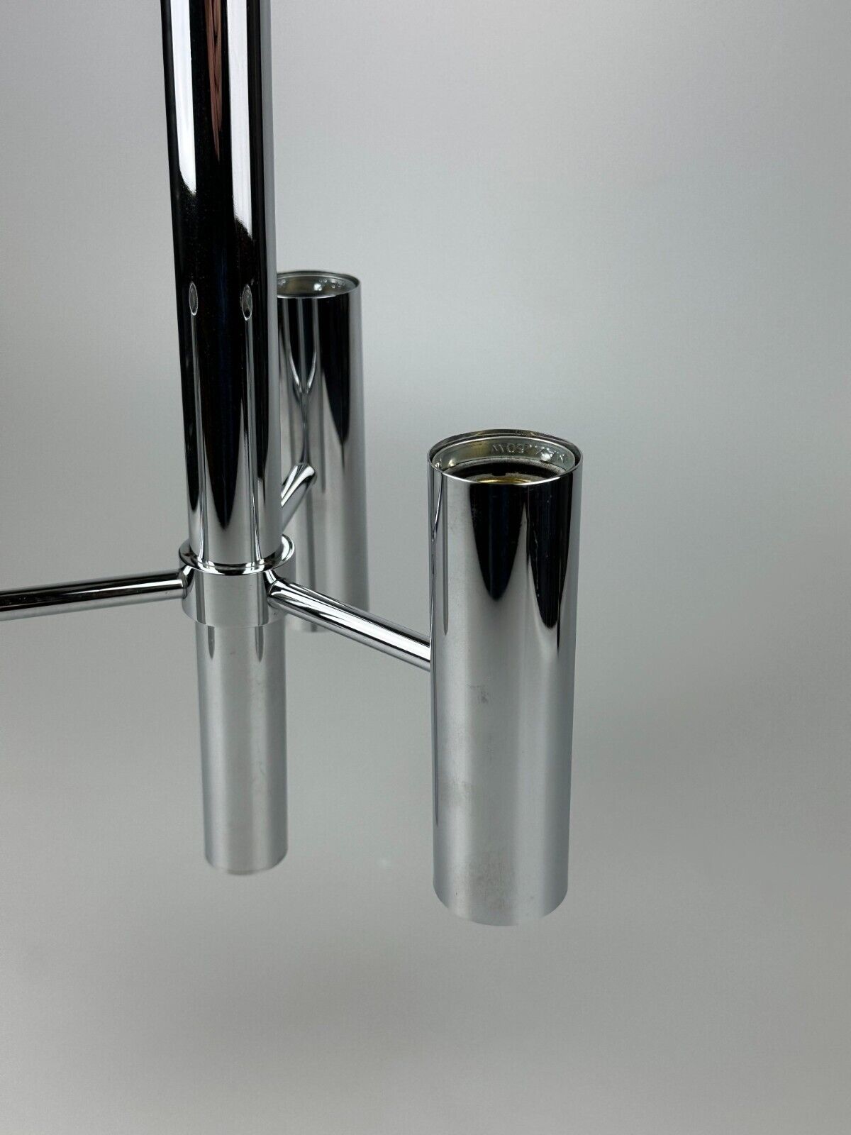 Lustre Spoutnik à 6 flammes des années 60 des années 70 par Hustadt Leuchten Allemagne