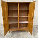 Rattan style wooden cabinet