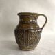 Italian Glazed Ceramic Vase – Sgraffito Engraving