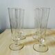 Ensemble de 4 flutes coupes de champagne vintage