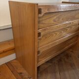 Vintage wooden chest of drawers 1970