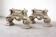 Paire de bases architecturales sculptées à la main, Italie, fin XIXe – débu