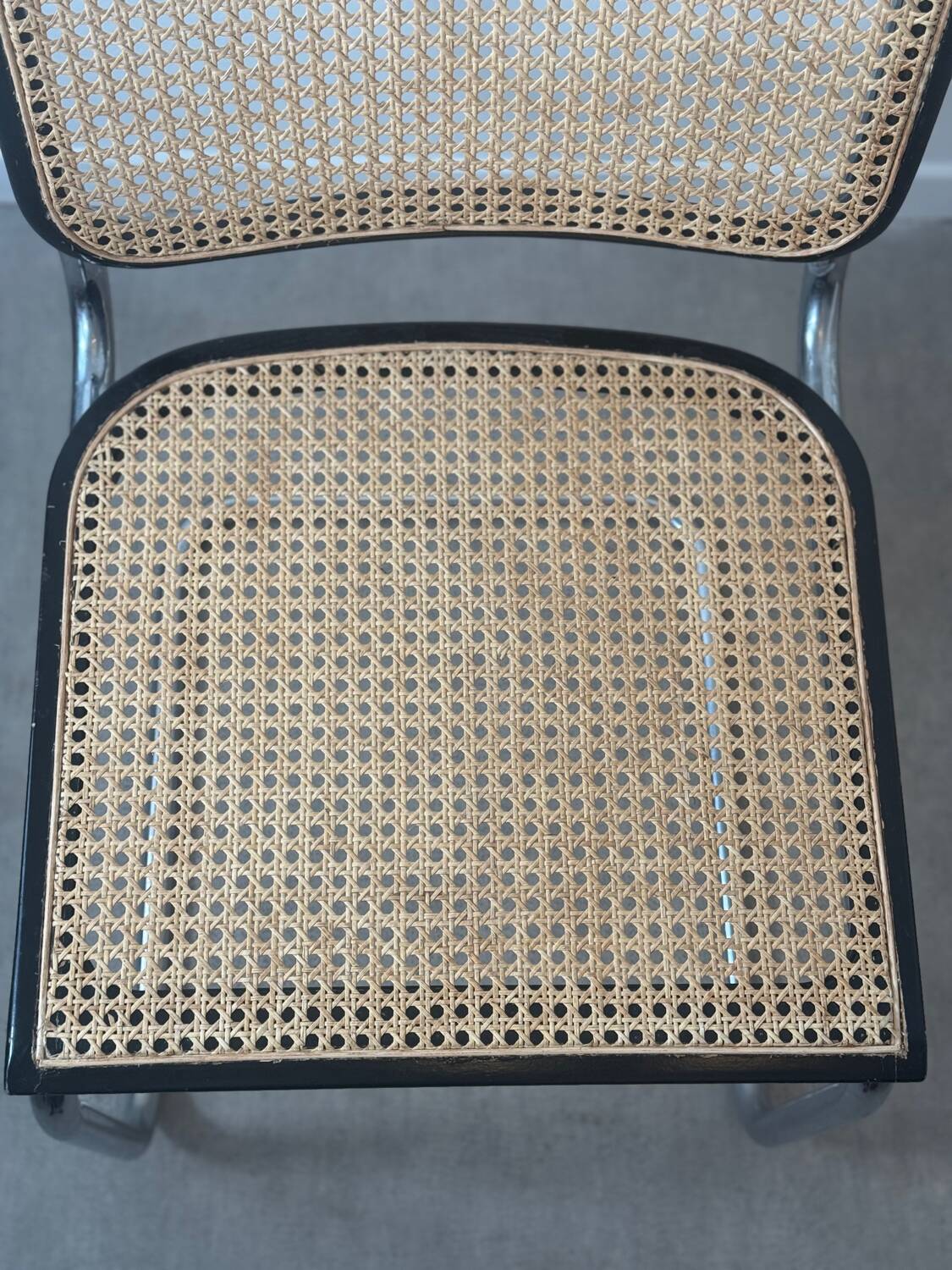 Marcel Breuer b32 black chair Made in Italy