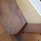 Wooden tray Art Deco mirror tray signed Germonde