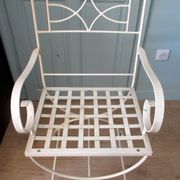 Set of garden seats, made of iron