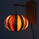 1960s Wooden Wall Lamp, Czechoslovakia