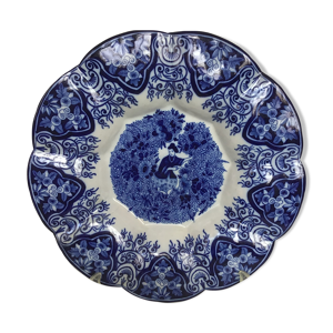Plat en faience