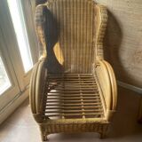Rattan armchair