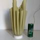 Lampe vintage 1970 de table Ophélie Georgia Jacob vert amande - 37 cm