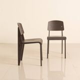 Ensemble de 8 chaises "Standard" par Jean Prouvé pour Vitra 00's
