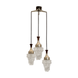 Brutalistic chandelier 3 light points