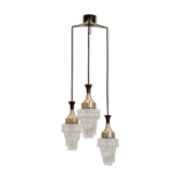 Brutalistic chandelier 3 light points
