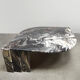 Vintage design marble coffee table midcentury Roche Bobois pink