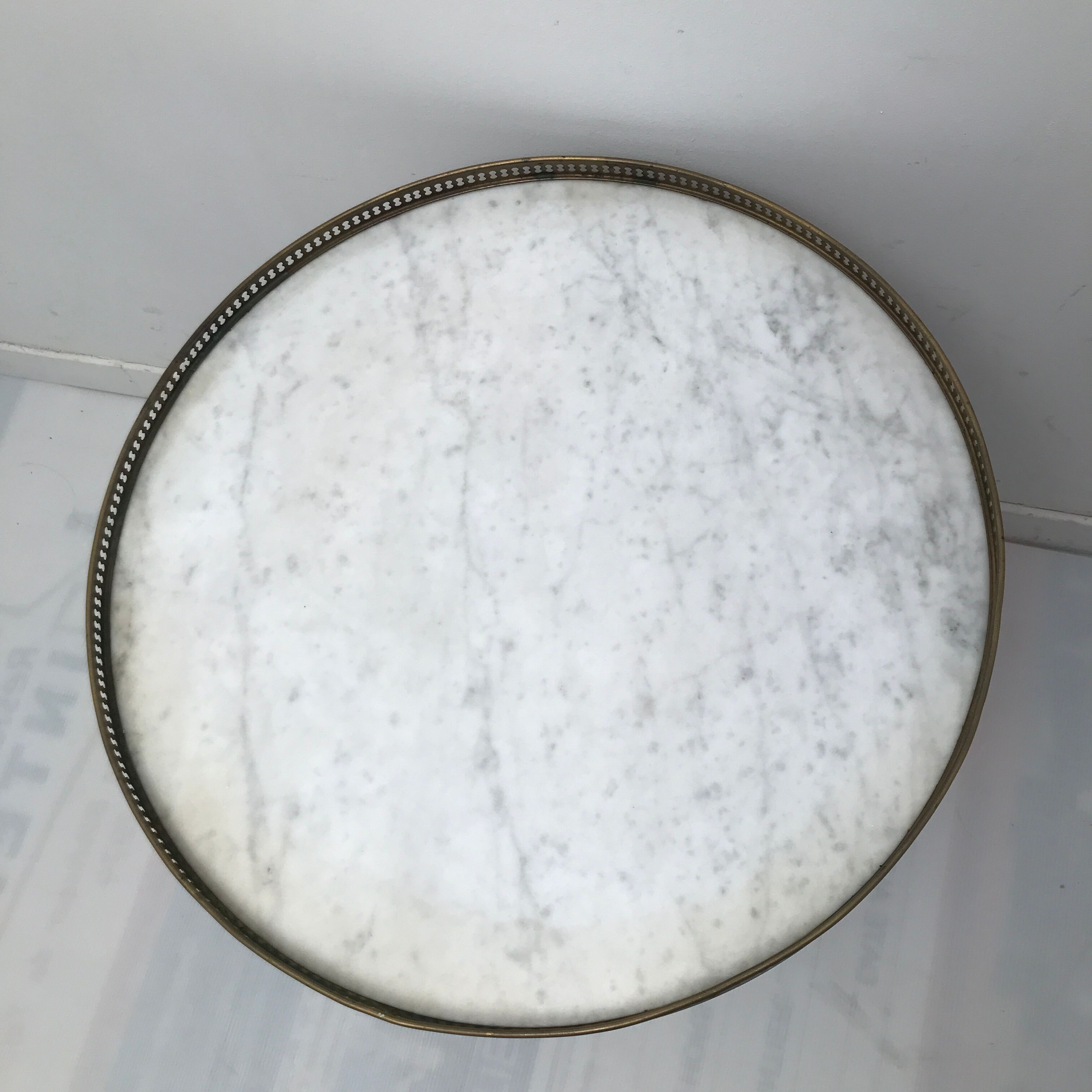 Coffee table -Guéridon "bouillotte" louis XVI style