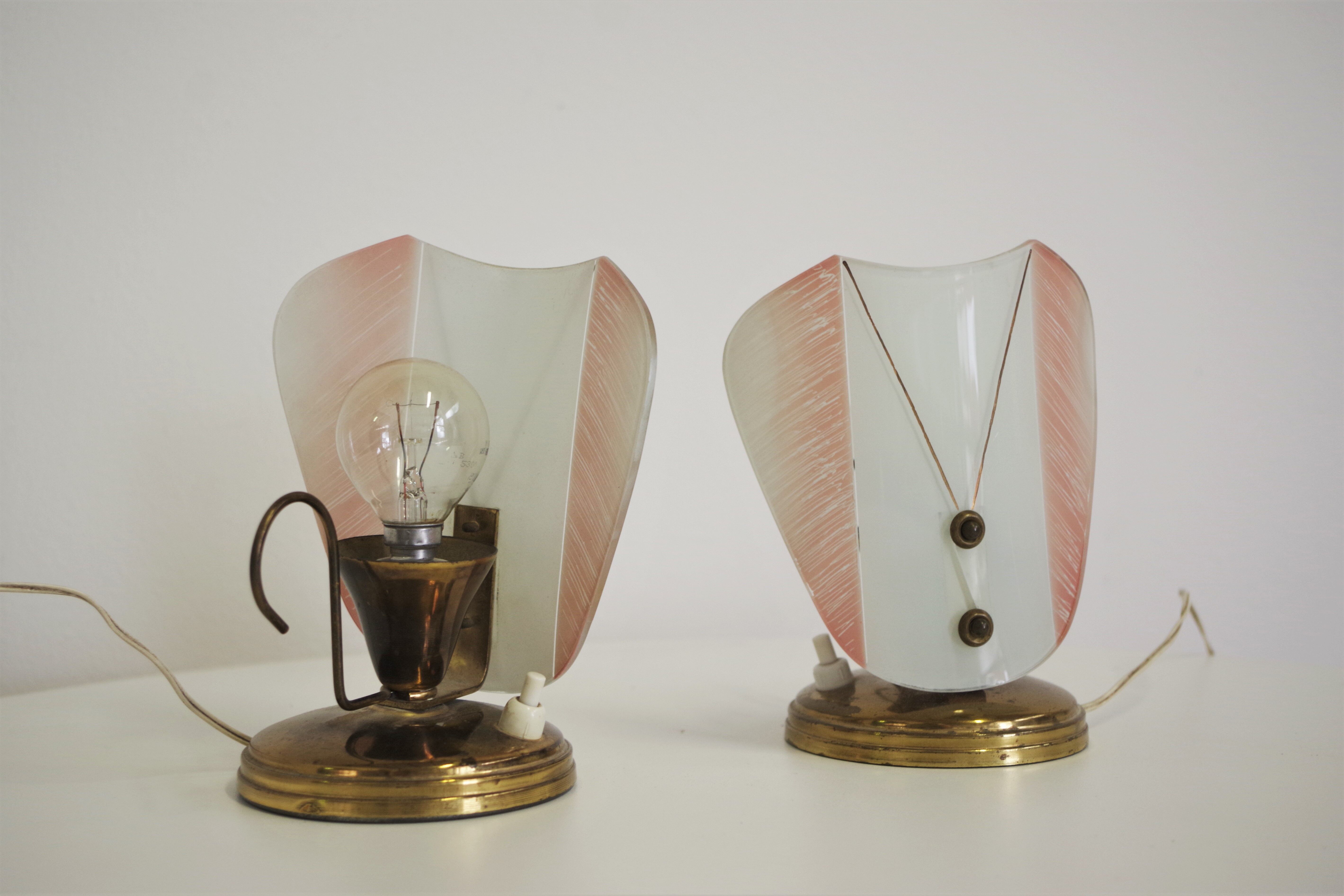 Lamps, 1950s, set of 2