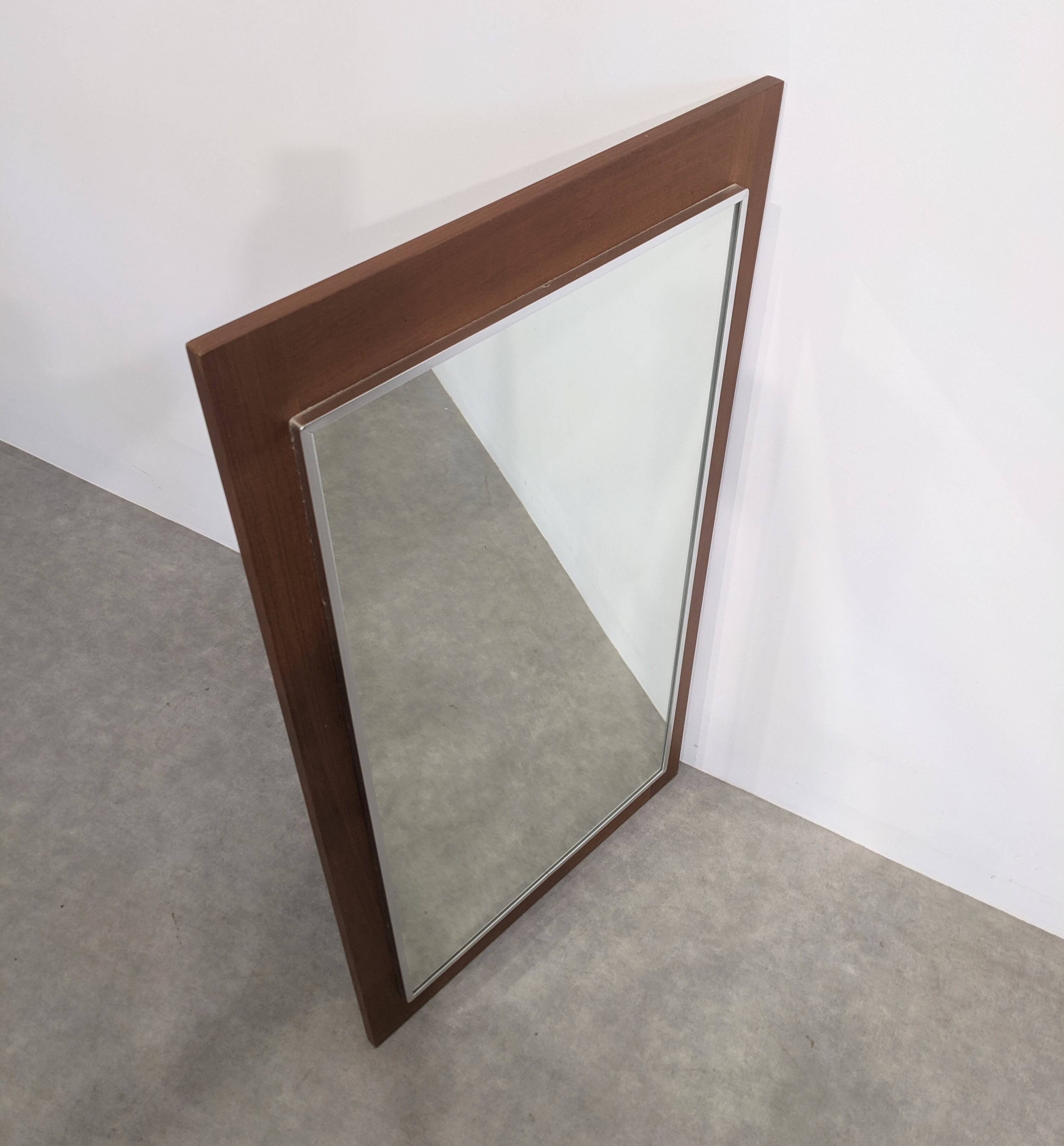 Large vintage Scandinavian mirror