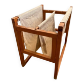 Porte revues vintage bois