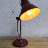 Lampe à poser en métal laqué des années 60