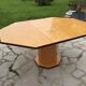 Table vintage en sycomore de Mario Sabot 1970