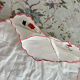Embroidered bun warmer