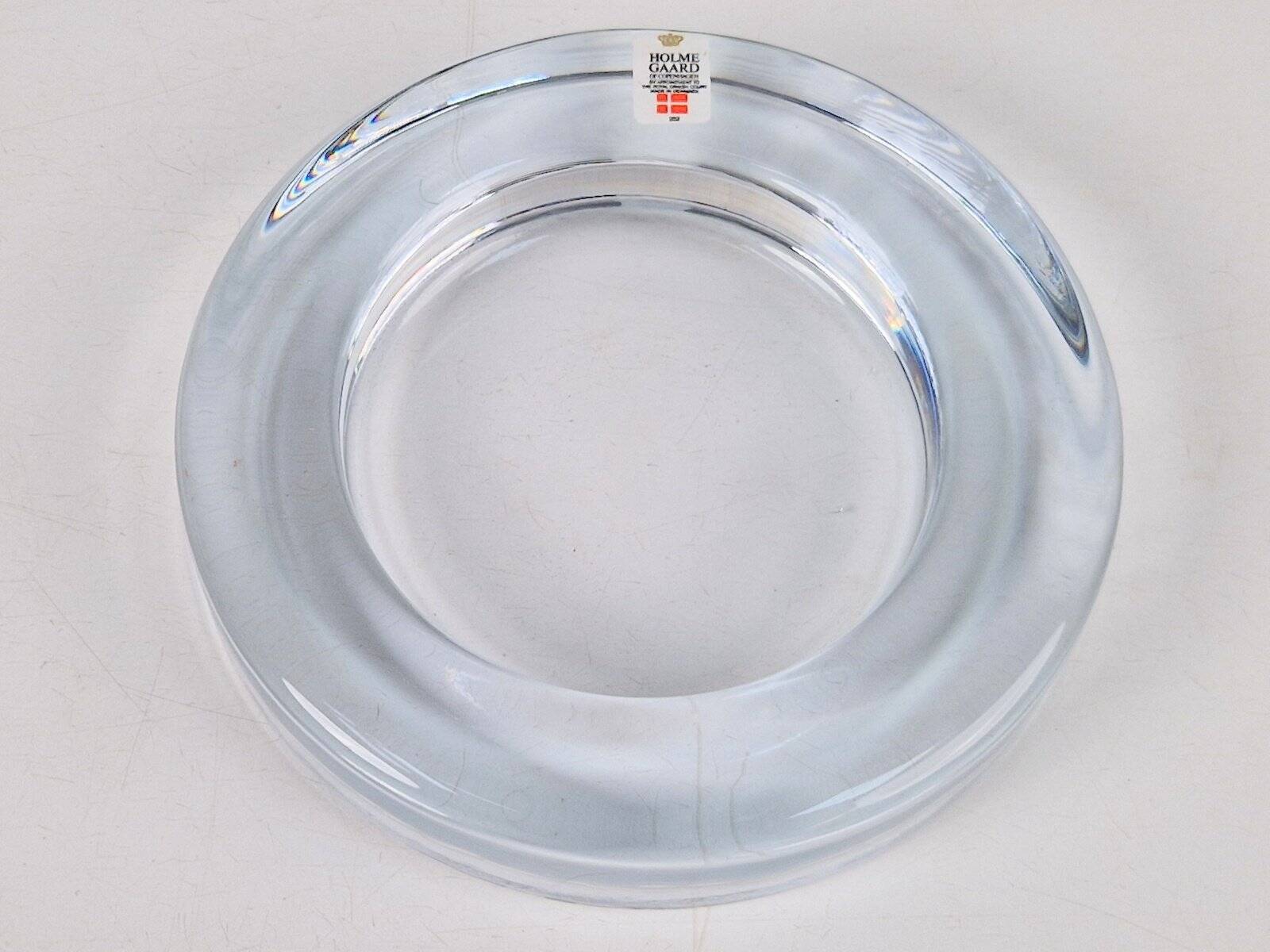 Vintage Danish Ashtray by Torben Jørgensen for Holmegaard, 1980s