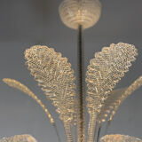 Venetian Art Deco chandelier made of Murano glass circa 1930