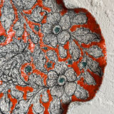 Ceramic pocket dish Vallauris 1960s