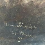Still life signed Jean Planchon from 1997