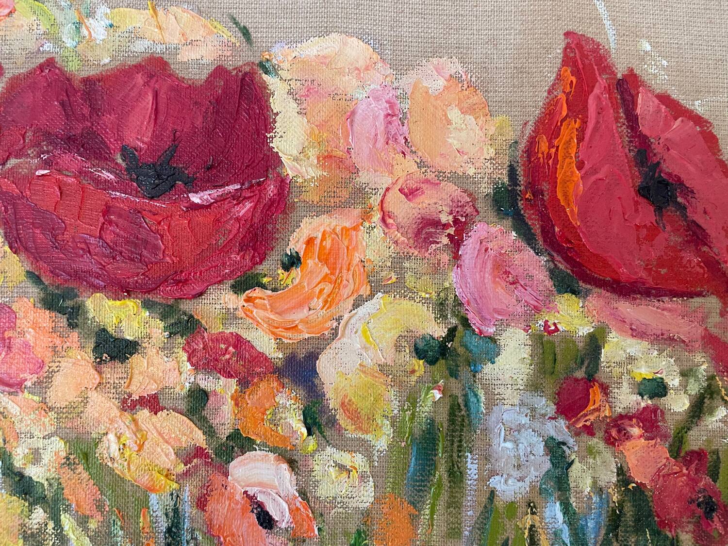 Poppies Painting | Le Mansec