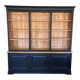Library in solid cherry wood