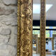 Mirror 244.5/142.5cm Louis XIV with mercury glass, gold leaf.