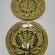 Pair of earthenware plates