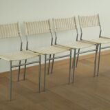 Ensemble de quatre chaises de salle à manger par Martin Visser pour 't Spectrum