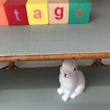 Vintage rattan shelf