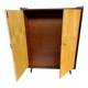 Vintage two-tone wardrobe – Tapered legs – 1960s Scandinavian style