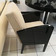 Pair of Damon and Berteaux art deco armchairs, French, around 1930