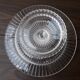 Glass fruit bowl