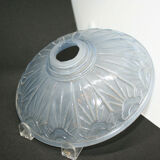 Pair of pressed glass cups