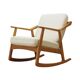 Oak rocking chair, Danish design, 1960s, designer: H. Brockmann Petersen, p